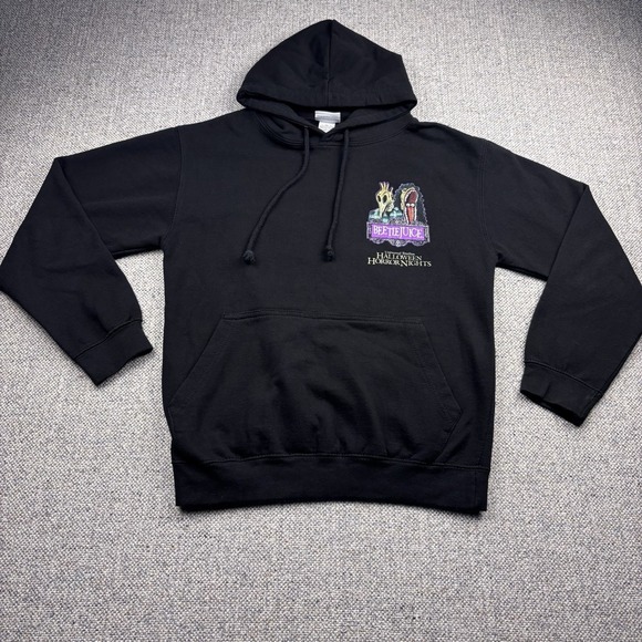 Universal Studios Hollywood Other - Universal Studios Halloween Horror Nights HHN Beetlejuice Hoodie Adult Sz Small